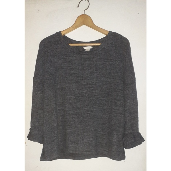 H&M Sweaters - |H&M Grey Long Sleeve Sweater|🍂